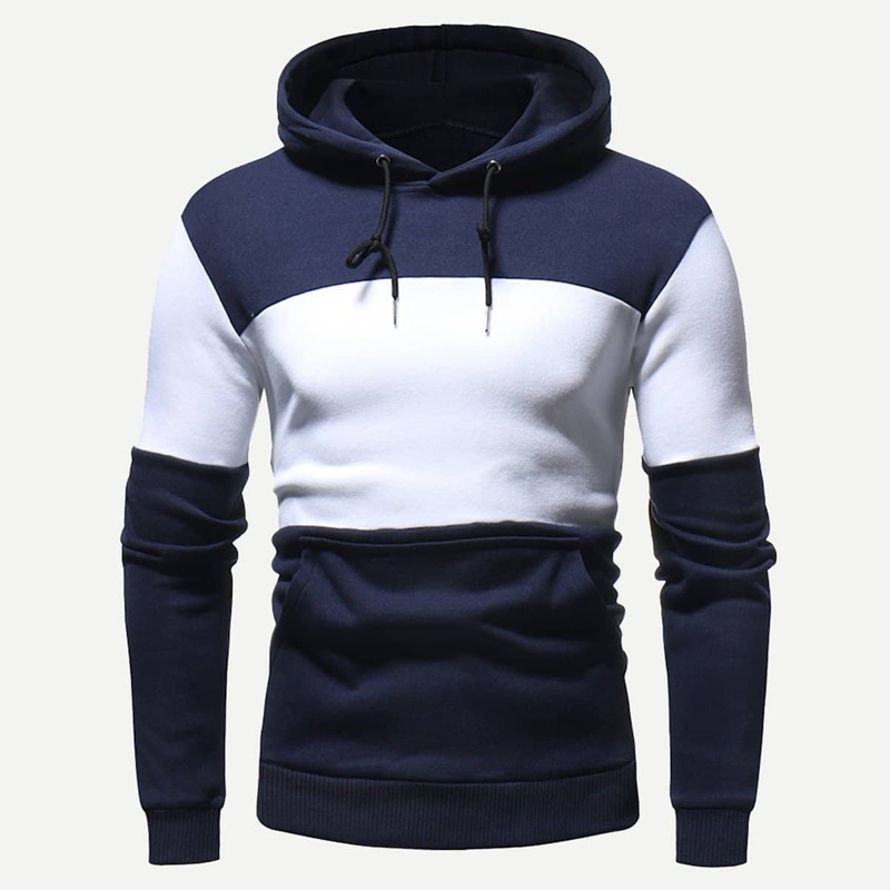 

Guys Cut And Sew Panel Hoodie, Multicolor