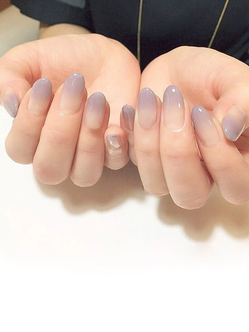 Ombre Fake Nails 25pcsfor Women Romwe