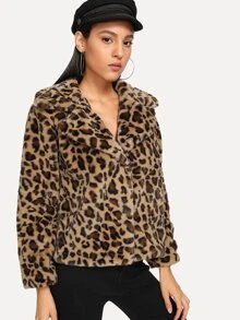 Waterfall Leopard Outerwear - Multicolor - View 4