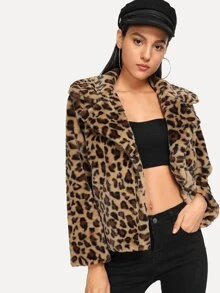 Waterfall Leopard Outerwear - Multicolor - View 1