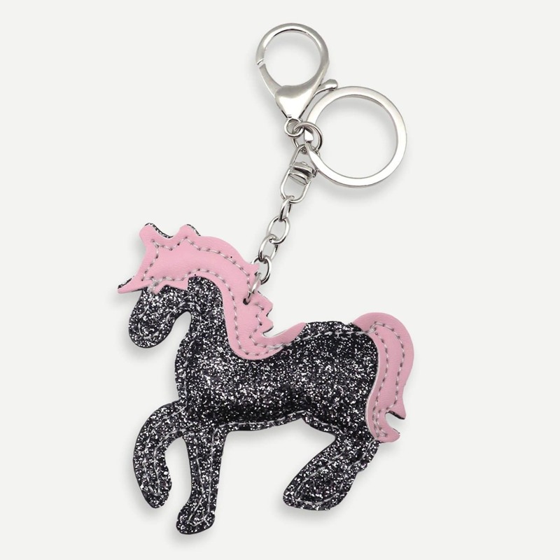 

Animal Shaped Glitter Key Chain, Multicolor