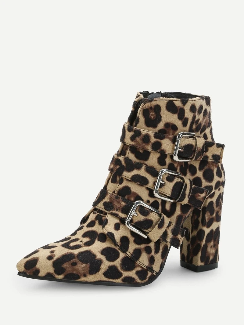 talons Bottines à Bottines léopard talons à Bottines léopard à léopard talons eDH2Y9bWIE