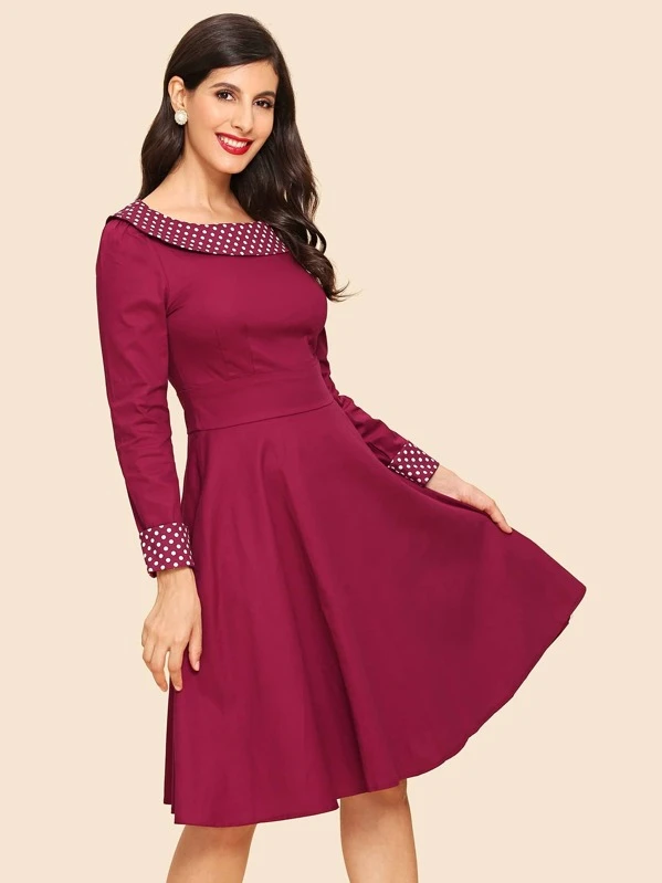 shein 50s dress