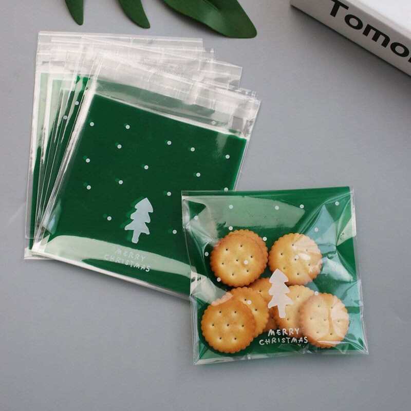 

Christmas Print Packaging Bag 100pcs