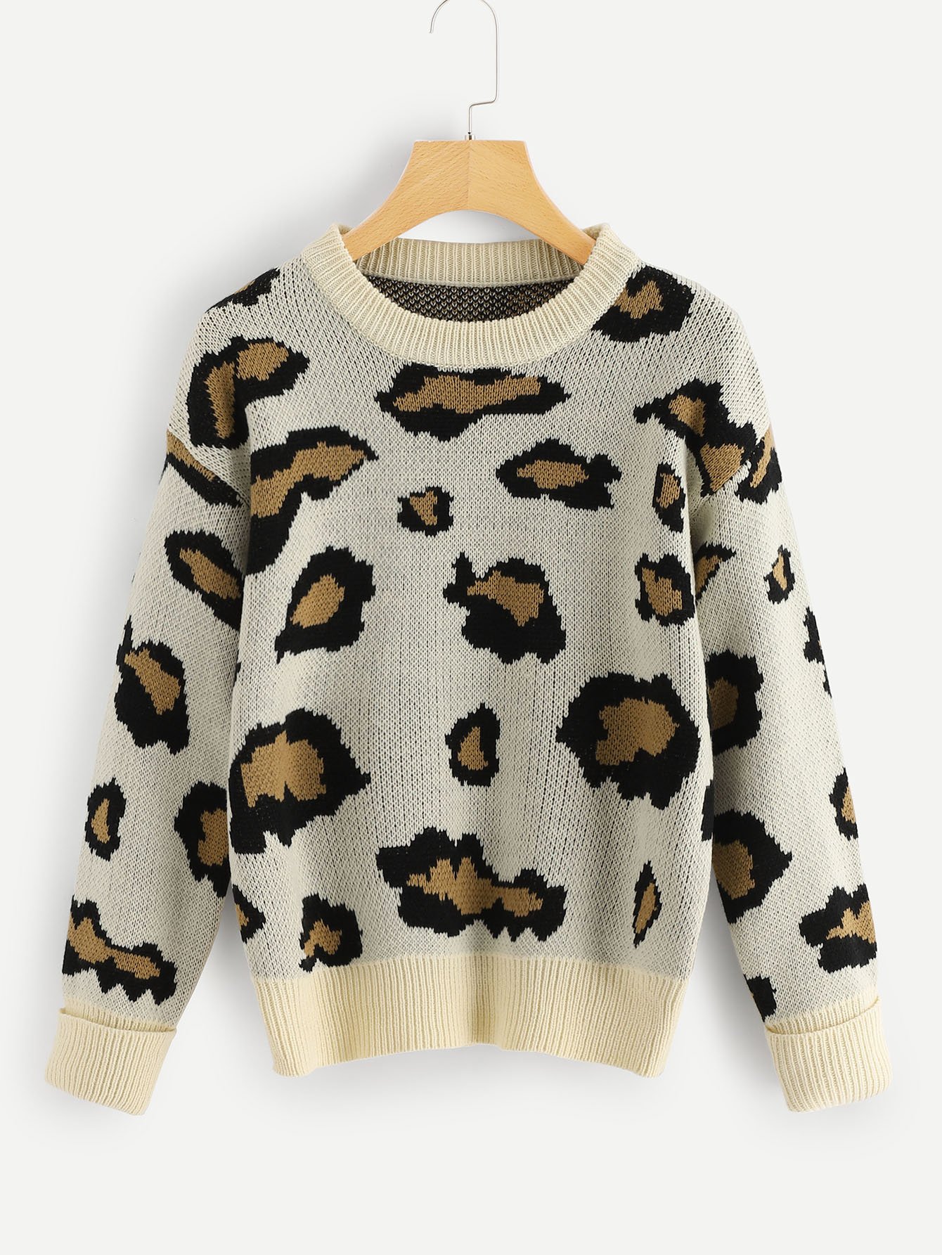 Shein leopard print jumper Clearance