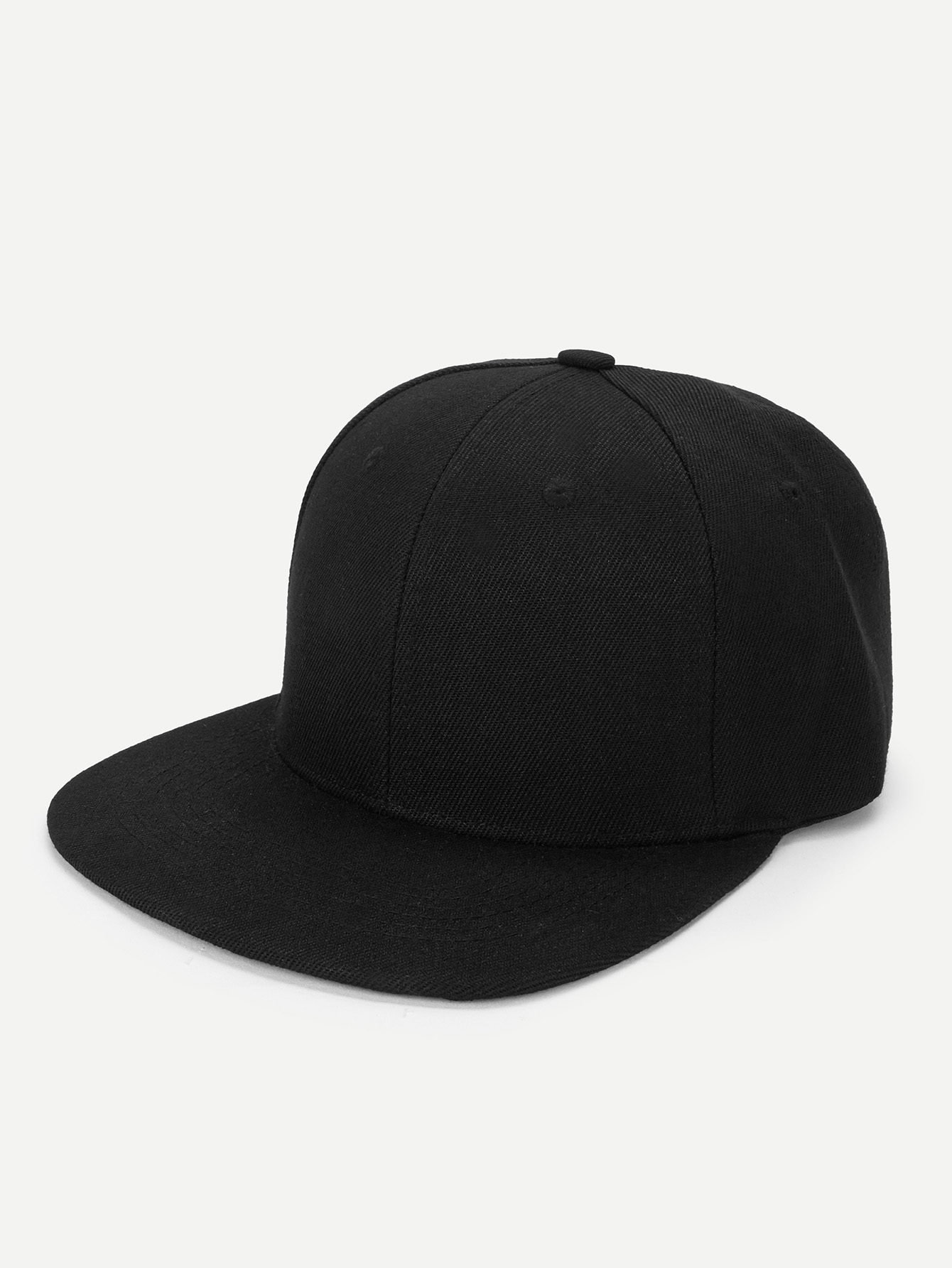 Men Plain Snap Cap