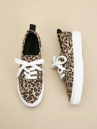 shein leopard sneakers