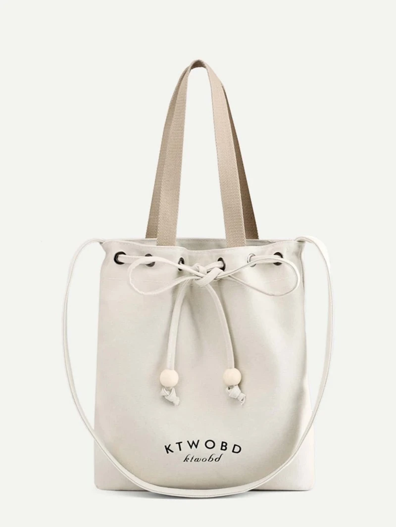 canvas tote bag with