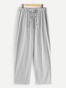 Grijs Casual Vlak Grote maten sets Koord - Lichtgrijs - Bekijken 5