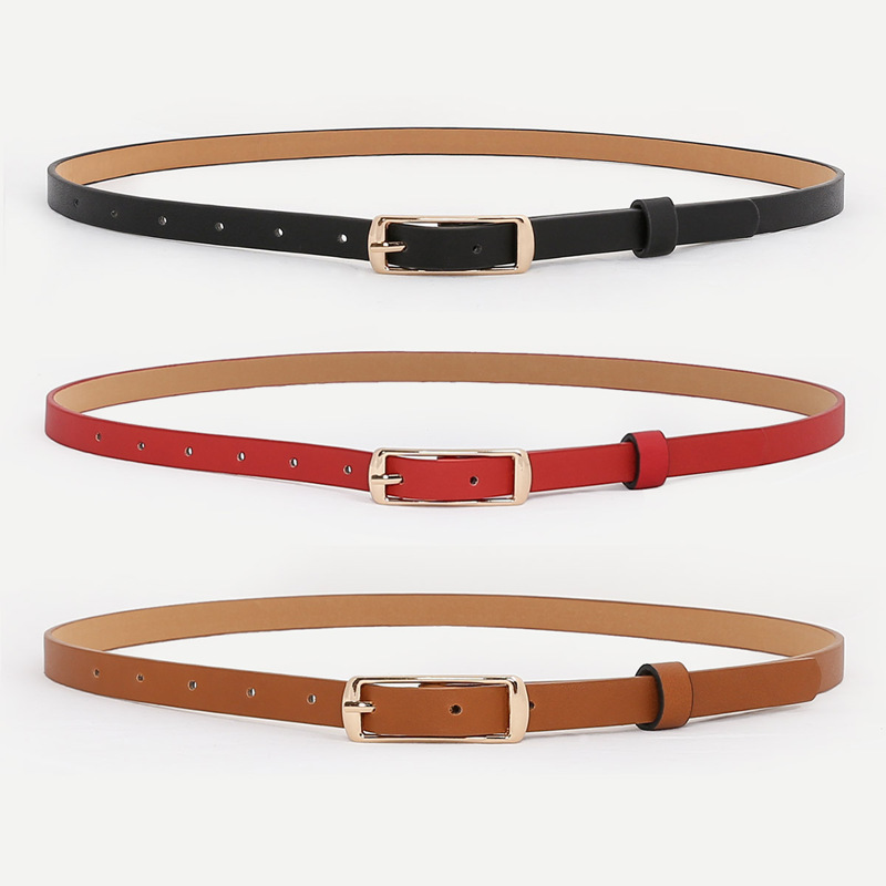 

Skinny Belt 3pcs, Multicolor