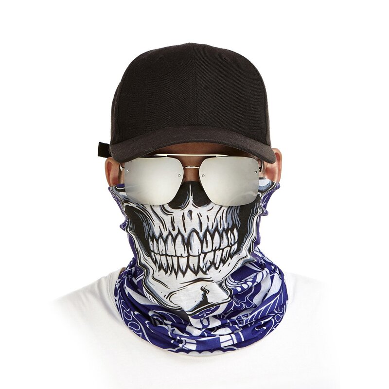 

Guys Outdoor Wind Resistant Half Cover Multifunctional Scarf, Multicolor