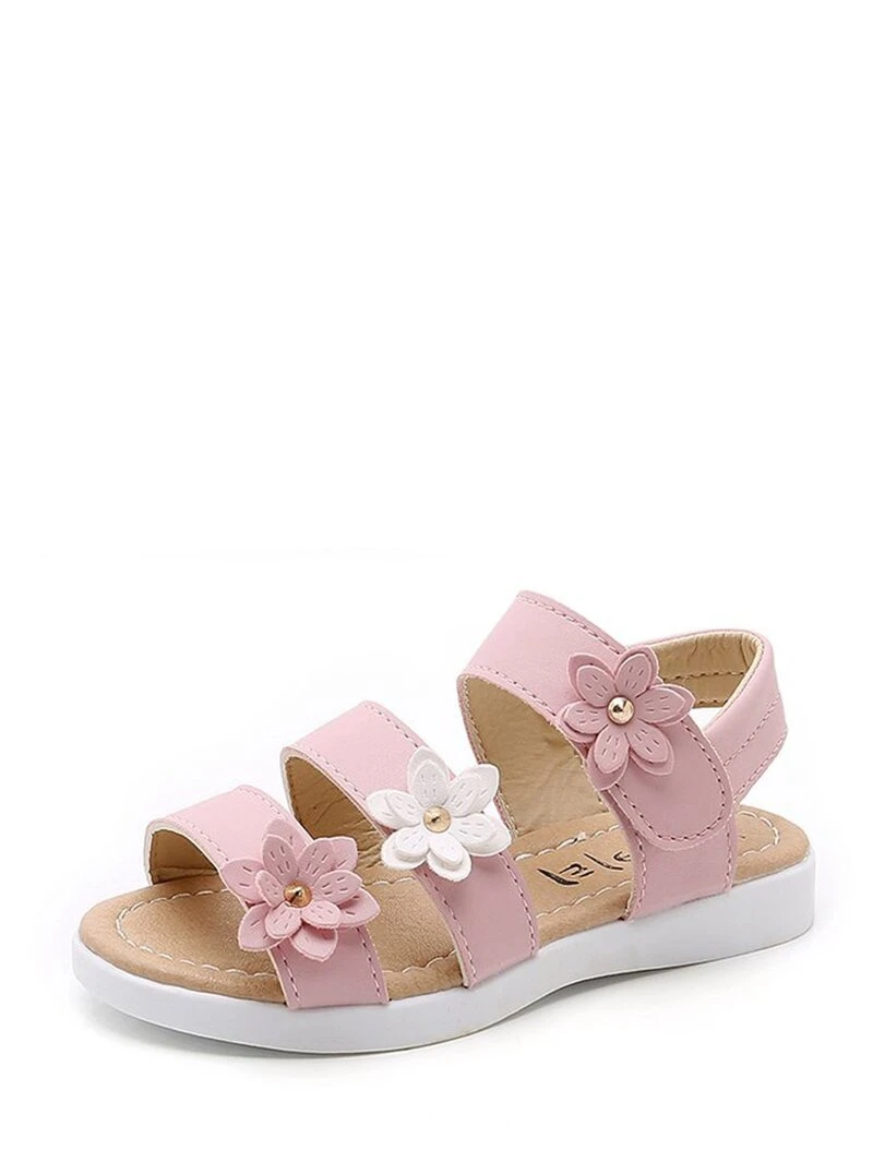 Niñas Sandalias Con Diseño Flor De XPZOkiu