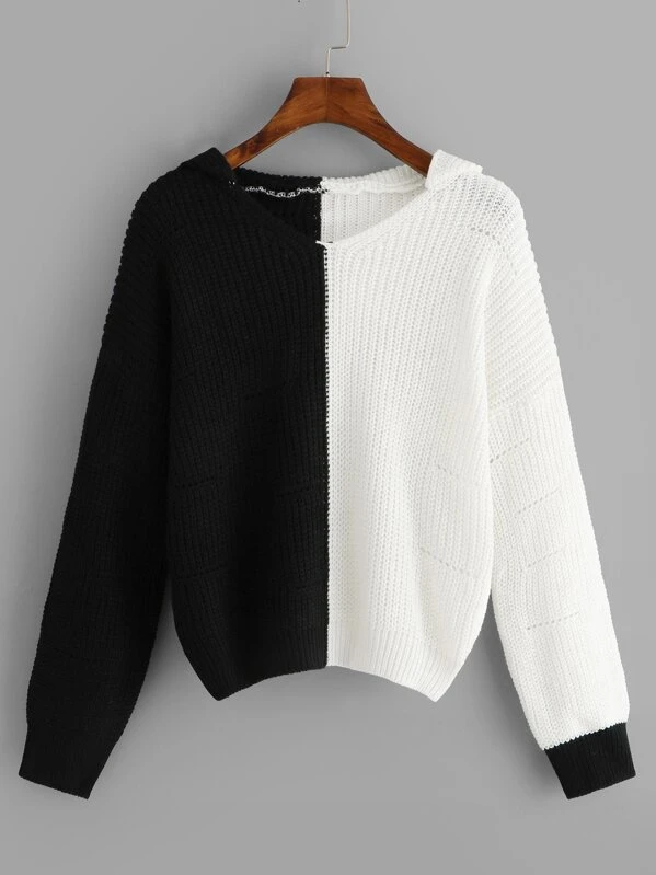 Sueter de dos colores Outlet