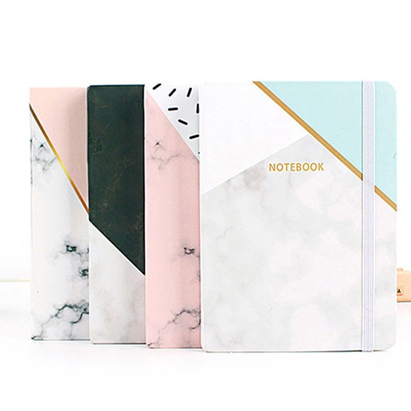 

Random Color Block Cover Notebook 96sheets, Multicolor