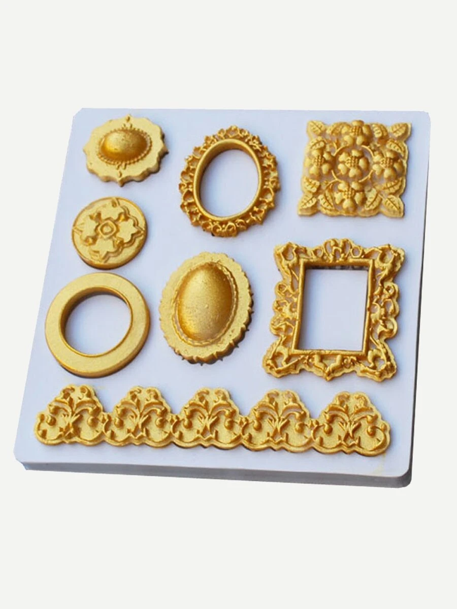 矽膠烘烤模具1pc - 白色 - 查看 1