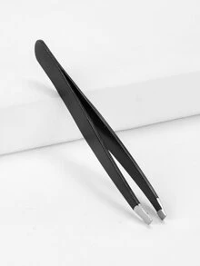 Stainless Steel Eyebrow Tweezers,Makeup,Cheap,Room Decor,Vanity,Travel,Bedroom,Makeup Accessories,Tweezers,Cheap,Stocking Stuffers,Makeup,Makeup Tools,Cheap Stuff,Gifts,Gifts For Women,Christmas Gifts - Black - View 2