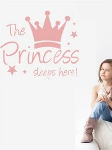 皇冠印花墙贴、贴纸、墙贴花、乙烯基贴花用于家居装饰、春季装饰品让您的家焕然一新、节日装饰贴纸礼物生日毕业返校房间装饰学校用品