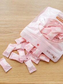 Toallitas desechables - 50 unidades - Blanco - Ver 4