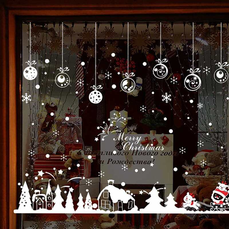 

Christmas Graphic Print Wall Sticker