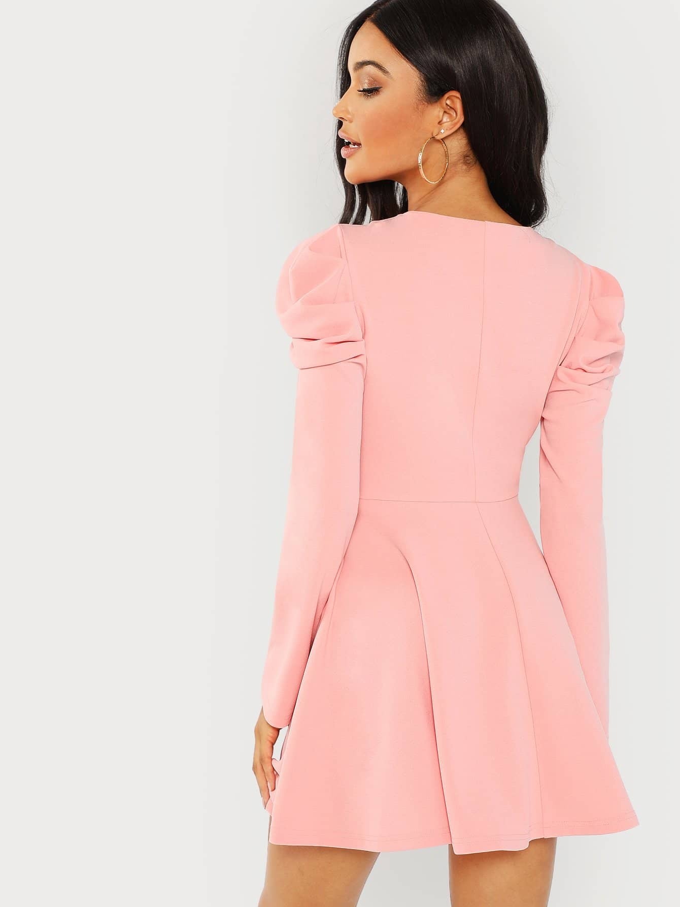 cheap puff sleeve double breasted coat for sale australia