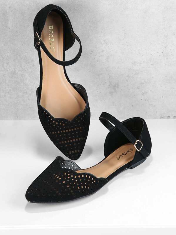 ankle strap flats australia