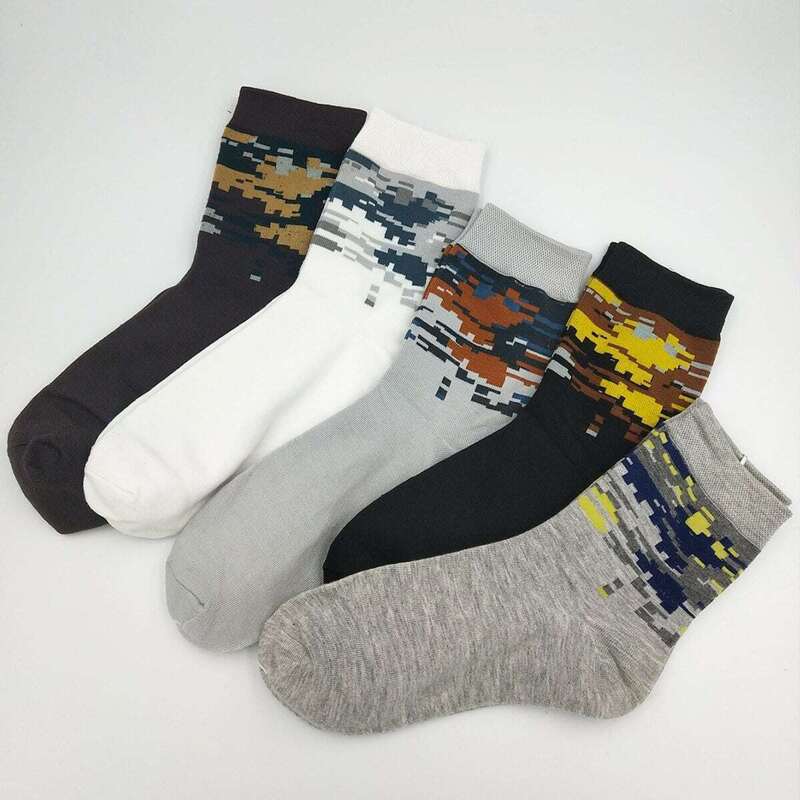 

Guys Geometric Socks 5pairs, Multicolor
