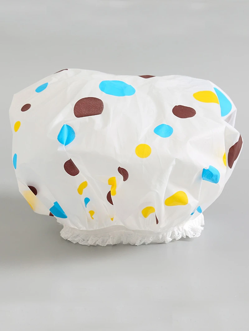 Random Dry Shower Cap 1pcfor Women Romwe Random Dry Shower Cap 1pc