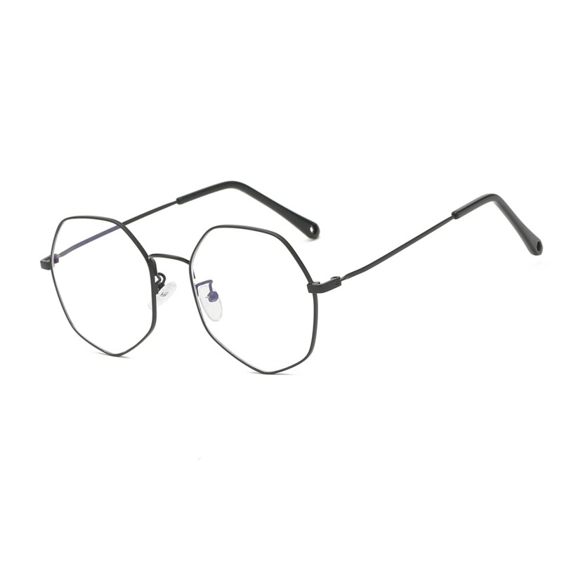 

Metal Frame Glasses, Black
