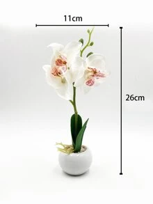 人造盆栽花卉 - 淡紫色 - 查看 4