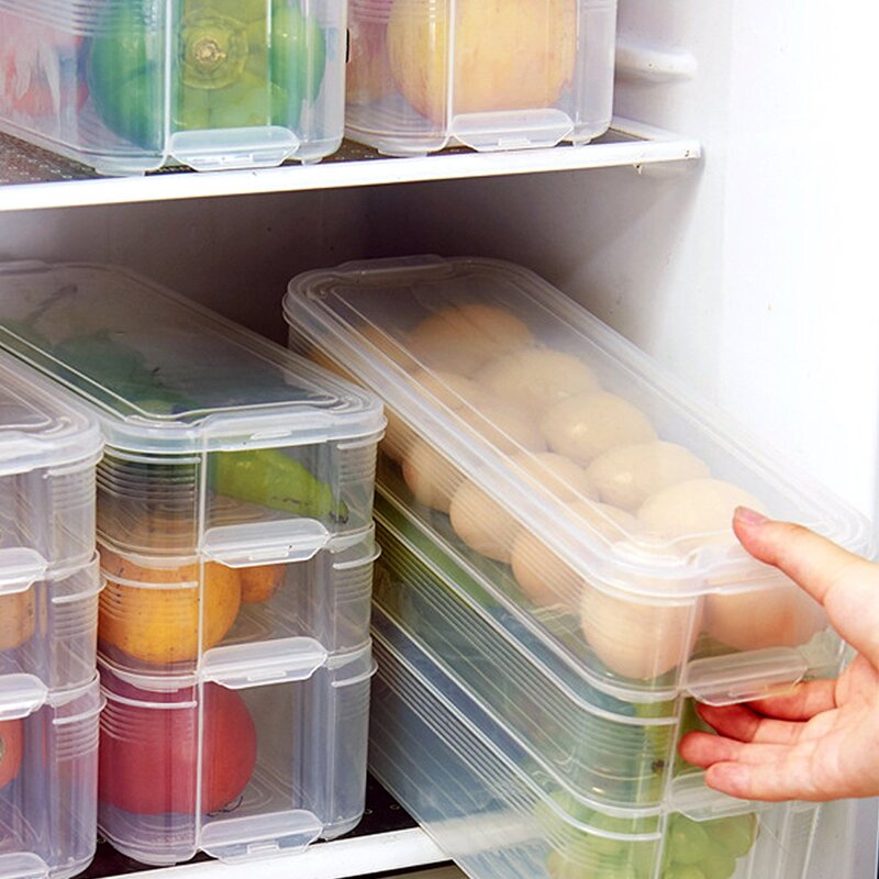 

Clear Storage Box 1pc, White