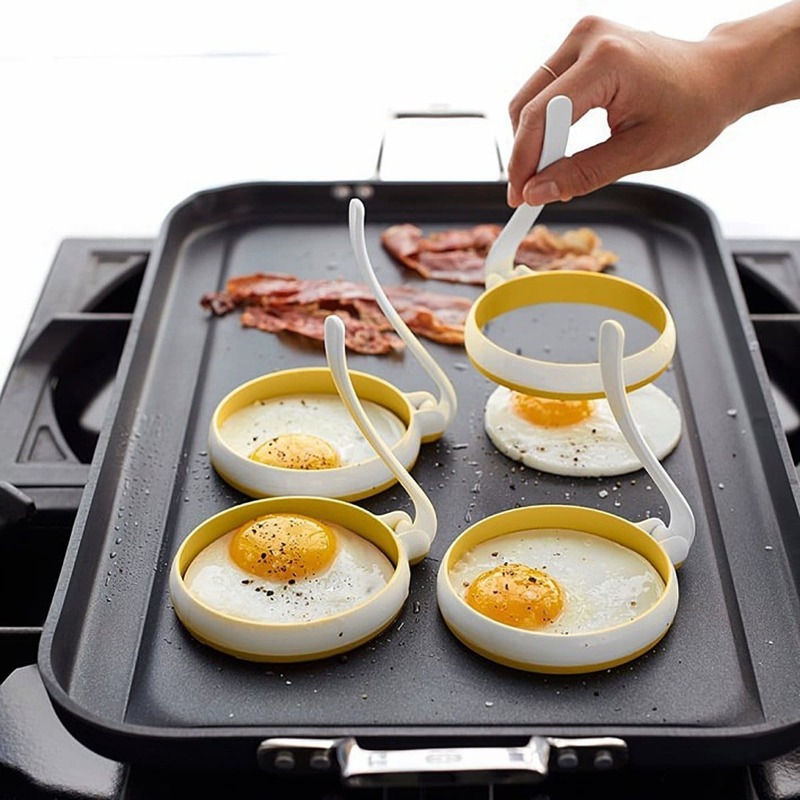 

Silica Gel Omelette Mold 2pcs, Yellow
