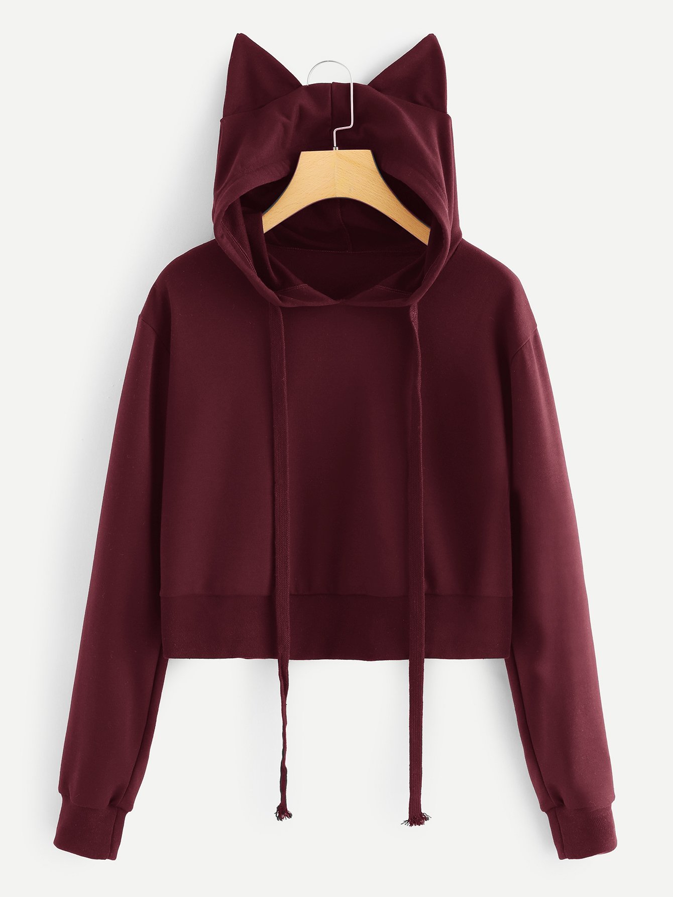 red moletom com capuz shein