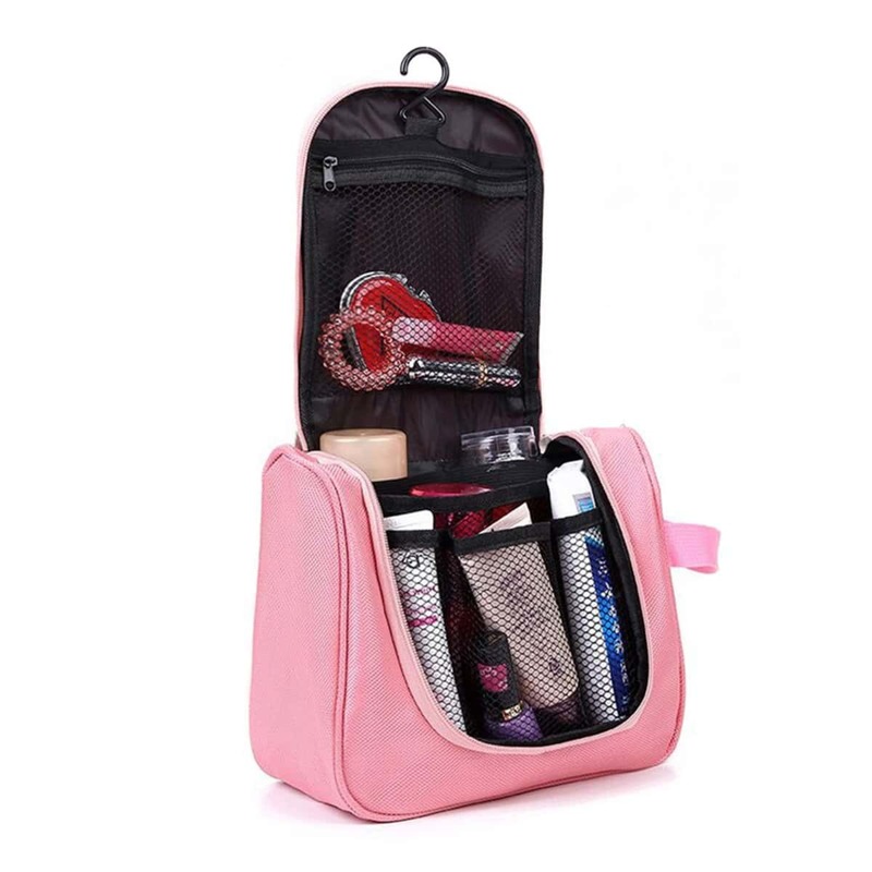 

Cosmetic Travel Storage Bag, Pink