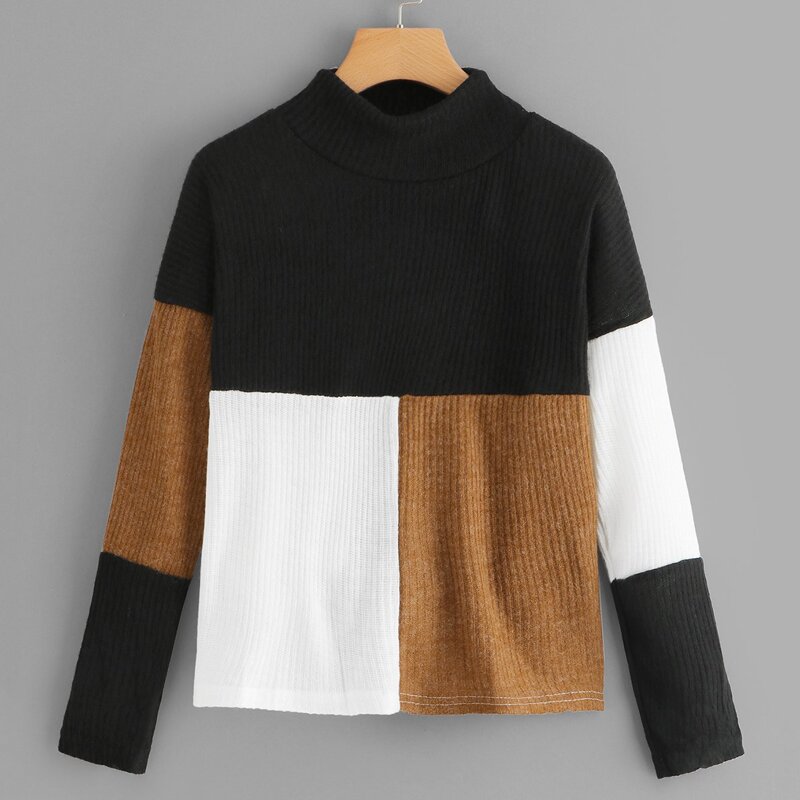 

Cut And Sew Sweater, Multicolor