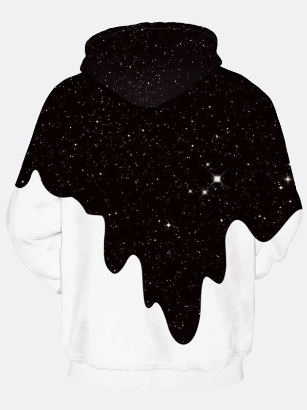 Guys 3d milk print hooded sweatshirt clearance
