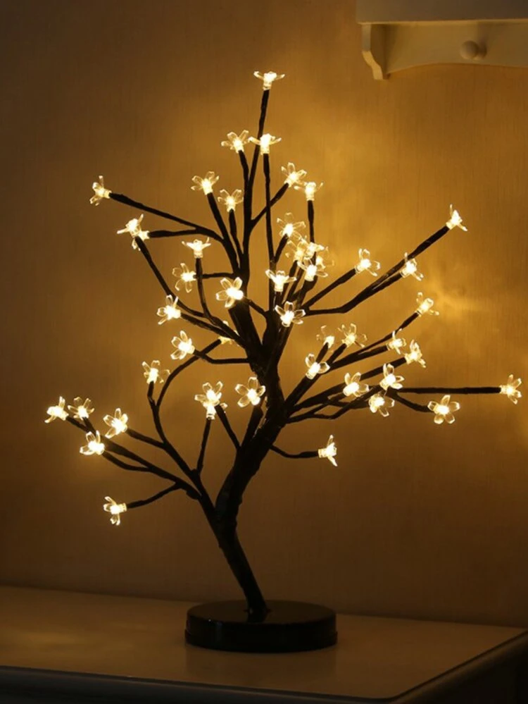 bulb tree shaped table lamp