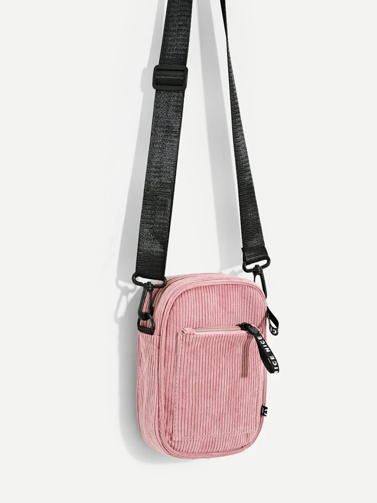corduroy crossbody bag