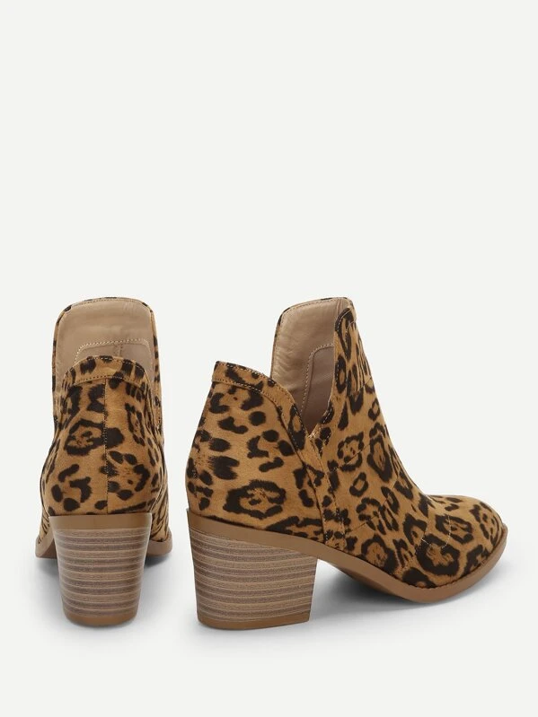 Botines mujer animal print clearance