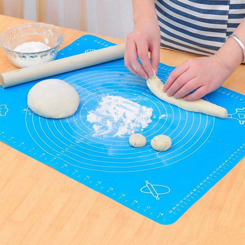 

Silica Gel Dough Mat 1pc, Blue