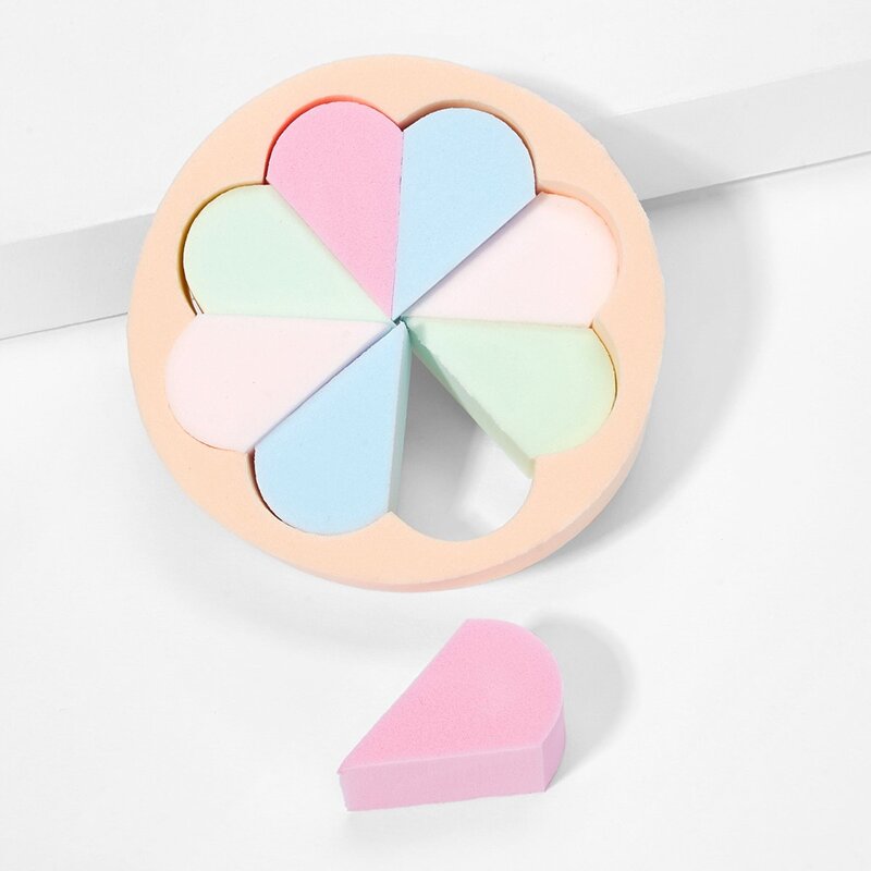 

Random Color Round Makeup Puff 1pc, Multicolor