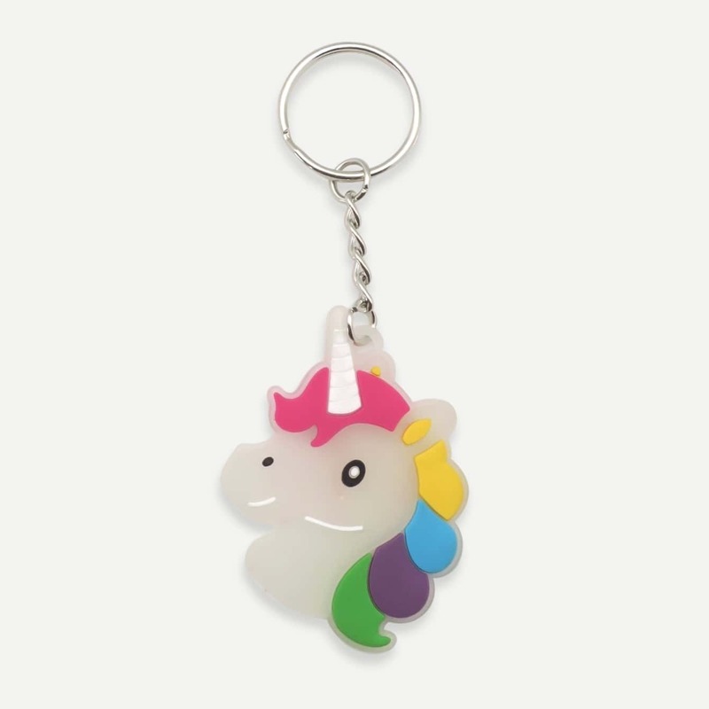 

Fluorescence Cartoon Keychain, Multicolor