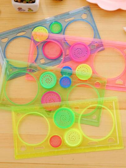 隨機顏色標尺1件