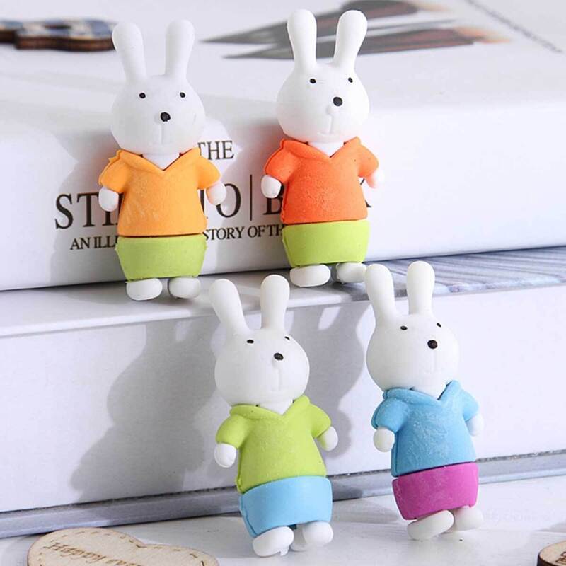 

Random Rabbit Eraser 4pcs