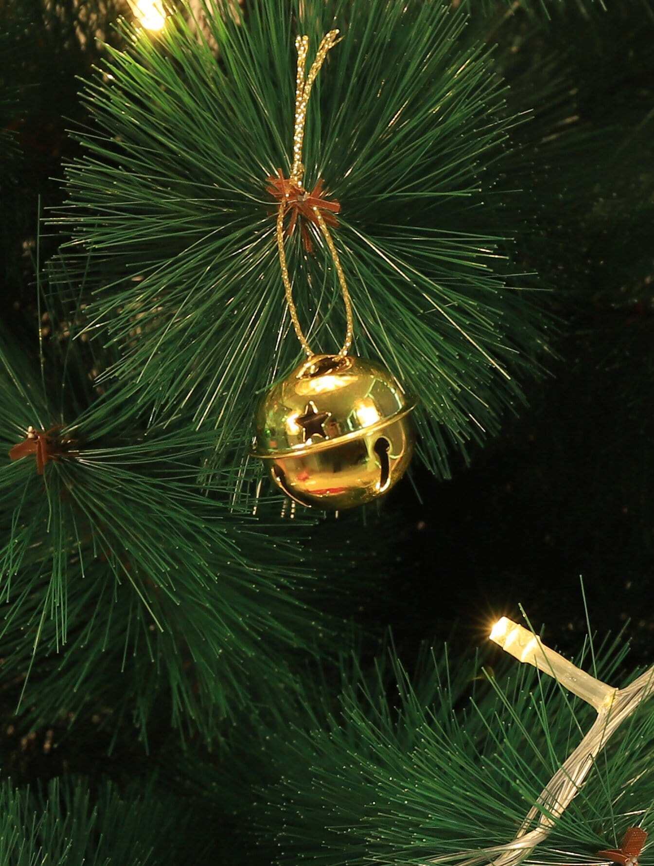 christmas bow bell 12pcs