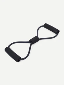 Pull Rope Muscle Training Resistance Band - Black - View 1