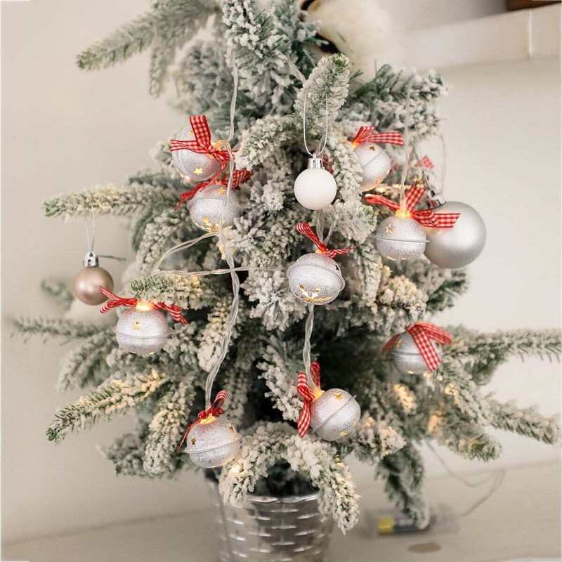 

1.5M Christmas Bell Shaped String Light 12V, White