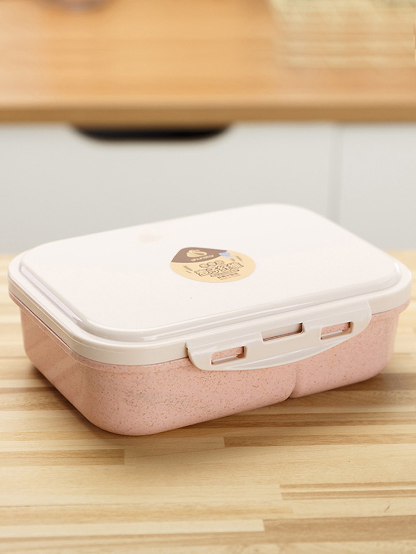 lunchbox & lepel 1pc & vork 1pc