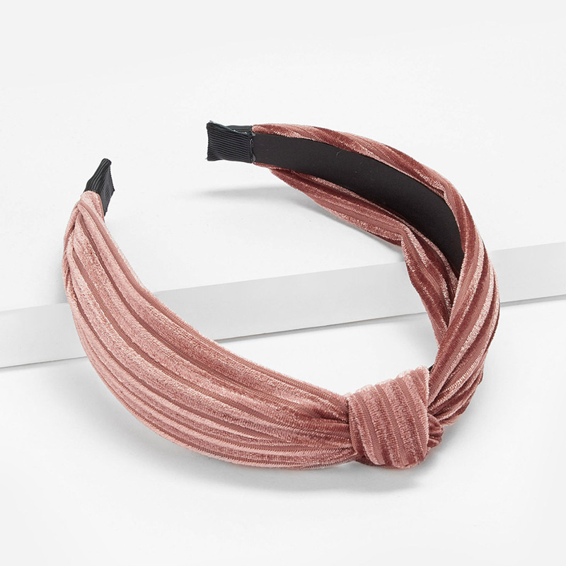 

Knot Decor Plain Headband, Pink