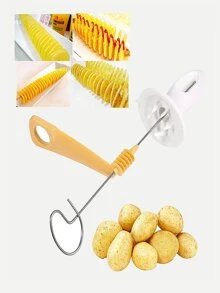 Potato Spiral Cutter 1pc - White - View 1