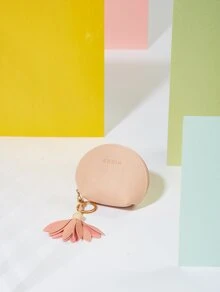 SHEIN標誌零錢包 - 粉色 - 查看 2